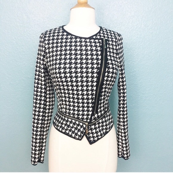 Papermoon Jackets & Blazers - Papermoon | Houndstooth Jacket